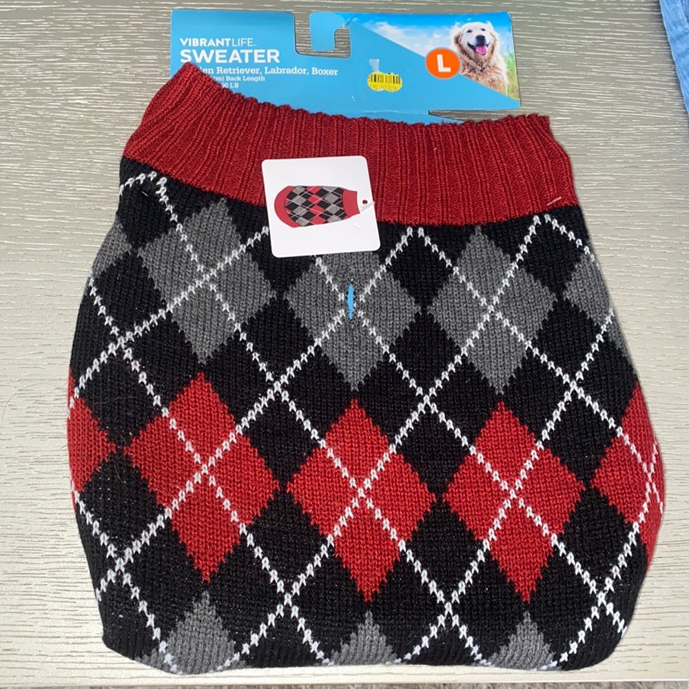 Vibrant dog sweaters